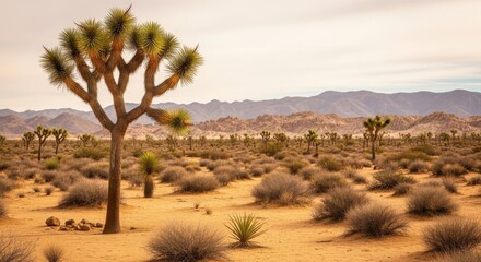 Joshua Tree National Park Desert Landscape