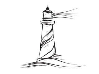 Continuous one simple single abstract line drawing creating modern minimalism and expressive visual simplicity