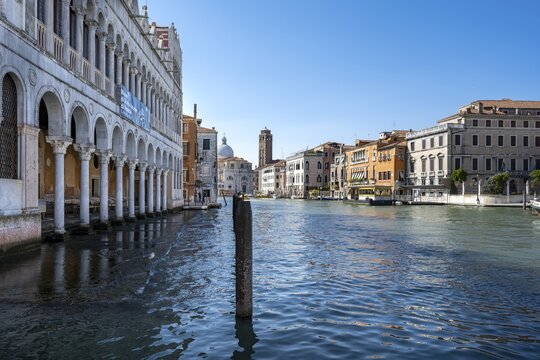 Natural History Museum Museo di Storia Naturale Giancarlo Ligabue on the Grand Canal, Venice, Veneto, Italy