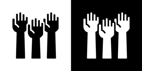 Fototapeta premium Participation Icon Vector Illustration. Flat Style Design Created For Creative Flexibility In Light And Dark Versions.