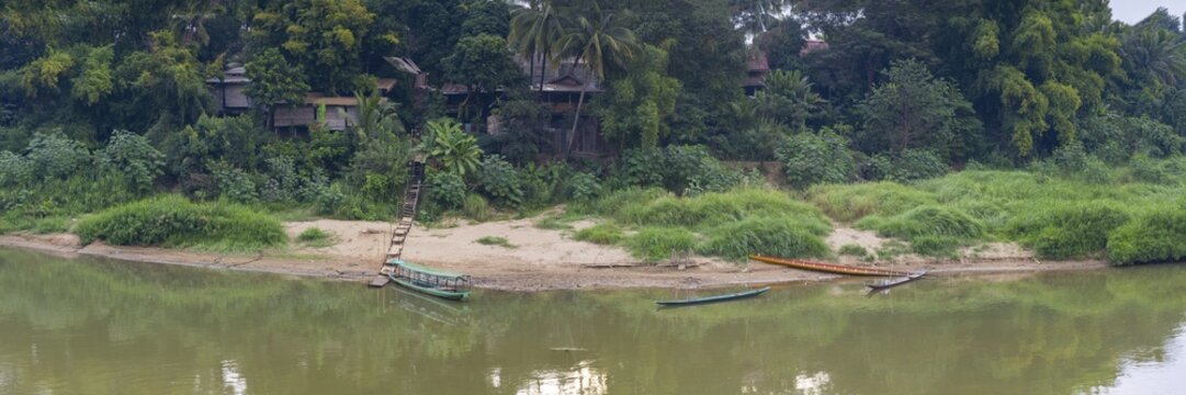 Banks of the Kam Khan River, Luang Prabang, Laos
