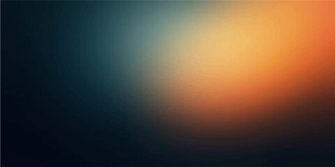 Abstract blue background with rays and bright summer sunlight glow