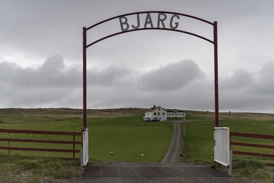 Birthplace of the Sagahelden Grettir, Bjarg Farm, Iceland