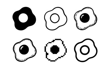 Creative egg designs in various artistic styles