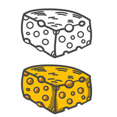 Cheese doodle pattern background. Cheese Seamless Pattern. Cheese background pattern