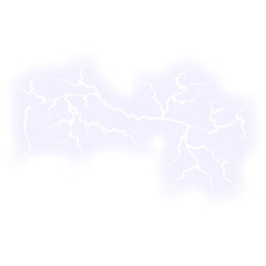 Lightning Bolt Electric Shock Voltage Energy Stream Power