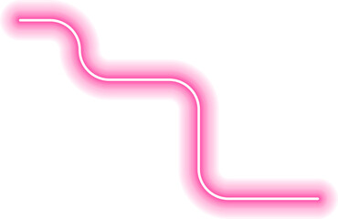 Neon line merges diagonal direction with maze pathways shaped around squared waves.