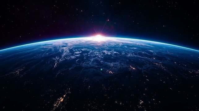 Witness the Rare Beauty of a Partial Solar Eclipse in Space