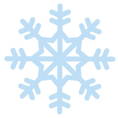装飾用雪の結晶アイコン