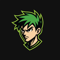 Premium Anime boy illustration design