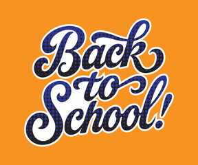 Get ready for back to school season with this eye-catching design for posters, flyers, and social media, a vibrant way to announce school is back