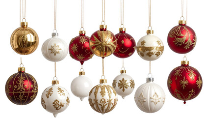 Beautiful Christmas ornament hanging on a festive tree, sparkling with lights and colors, perfect for holiday decor, celebrations, and seasonal photography.