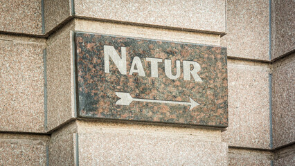 Signposts the direct way to Nature