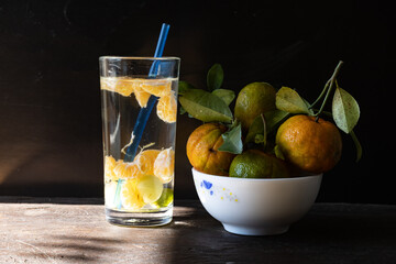 Juicy, ripe oranges offering zesty flavor and abundant freshness, ideal for healthy, energizing...