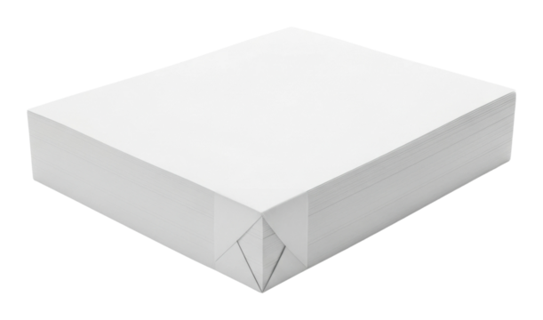 Packaging white box for shipping warehouse product
