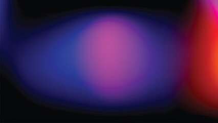 Vibrant abstract gradient of pink blue and orange light