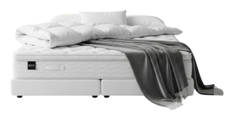 Cozy bedroom scene featuring a comfortable mattress and atmosphere