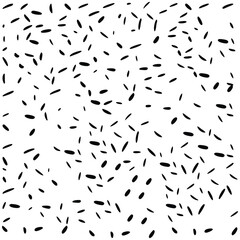 Black and White Confetti Celebration Background Vector