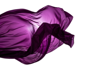 Flowing purple fabric movement abstract minimalist