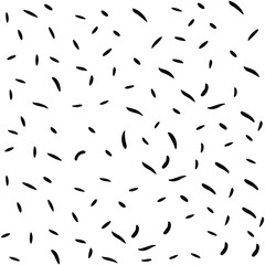 Black and White Confetti Celebration Background Vector