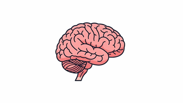 Brain Vector Illustration 1