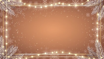 Festive holiday celebration background winter wonderland digital graphic cozy atmosphere aesthetic design warm tones for invitations and cards