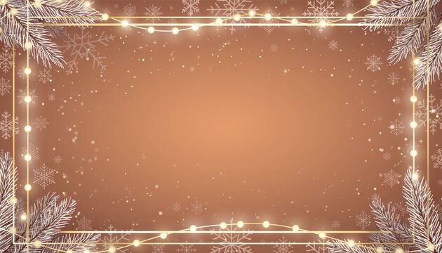 Festive holiday celebration background winter wonderland digital graphic cozy atmosphere aesthetic design warm tones for invitations and cards