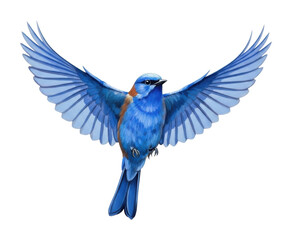 Bird in flight nature vibrant colors beauty