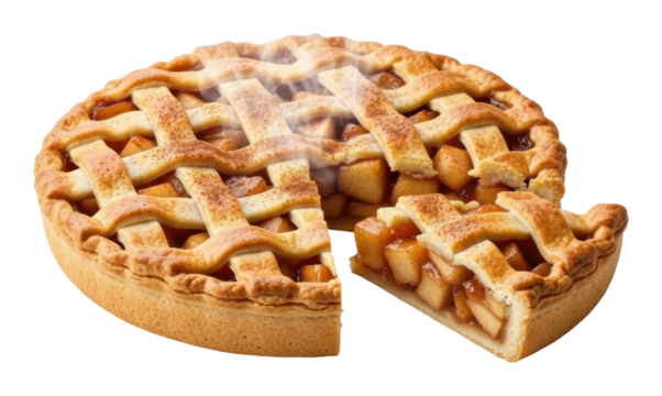 Baking fresh apple pie kitchen food cozy environment