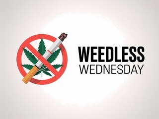 Embrace a healthier lifestyle with weedless wednesday and a symbol of abstinence
