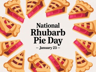 Celebrate national rhubarb pie day on january 29th with delicious slices