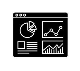 Analyze data with modern dashboards showing pie charts and bar graphs for business intelligence solutions and financial analytics insights