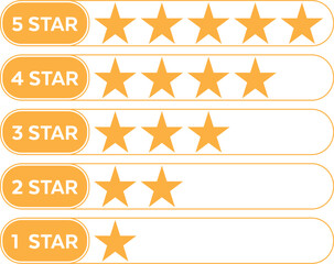 SET OF RATING ICON