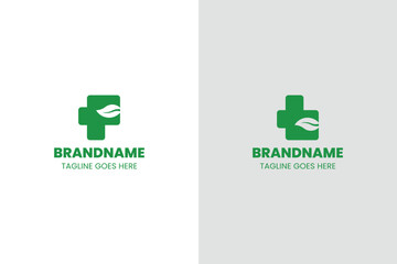 Letter F or T Leaf Simple Logo, symbolizing endless growth, harmony, and nature