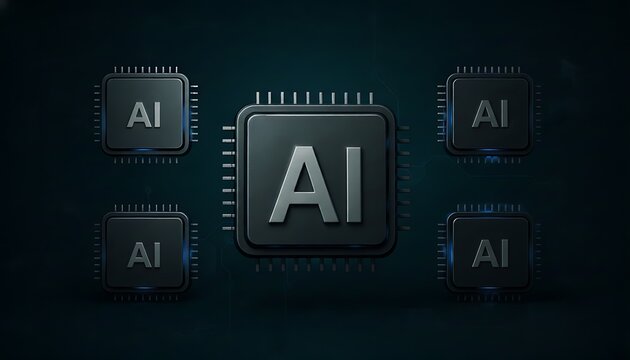Scalable Architecture of Distributed AI Processing Chips