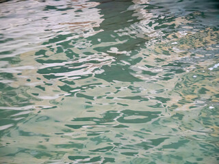 The water surface of Venice's canals makes for beautiful water wallpapers.