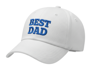 Father's day gift ideas best dad cap home product casual isolated on transparent background