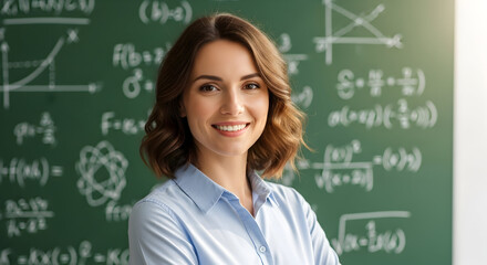 Empowering Education Enthusiastic Teacher Inspiring Students with Knowledge in Modern Classroom Confident and Supportive Educators Shaping Future Generations