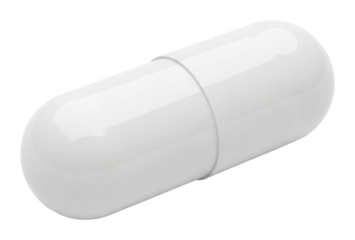 Pharmaceutical capsule laboratory product clinical isolated on transparent background