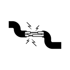 Pulley or Machine Belt System Icon 
 Black vector icon showing pulley gear or belt drive mechanism, symbolizing industrial machine system, mechanical rotation, automation, power transmissio
