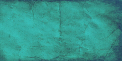 Obraz premium Blue grunge vintage paper texture background with aged brown parchment design
