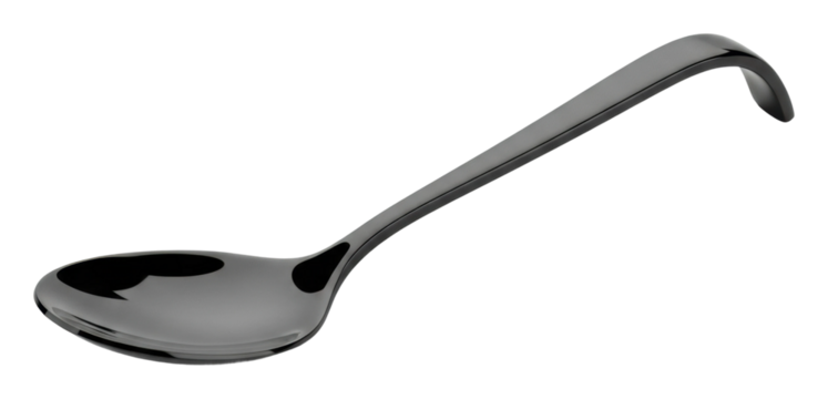 Stirring delicious soups kitchen counter spoon modern culinary isolated on transparent background