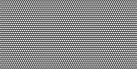 Metal mesh pattern background. Speaker grid texture with holes. Grid of round dots.