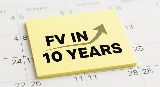 Future Value in 10 Years Reminder on Calendar