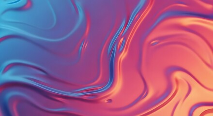 Abstract fluid art texture colorful background wallpaper design vibrant smooth gradient pattern modern style