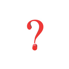 Red question mark symbol on Transparent Background,question mark symbol,png,