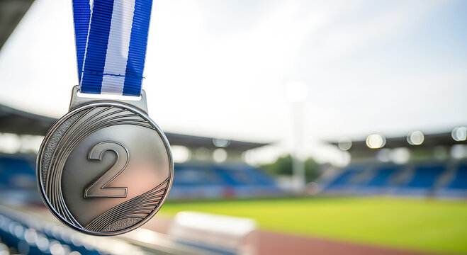 Silver Medal at Stadium