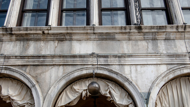 Facade of Piazza San Marco in Venice, Italy