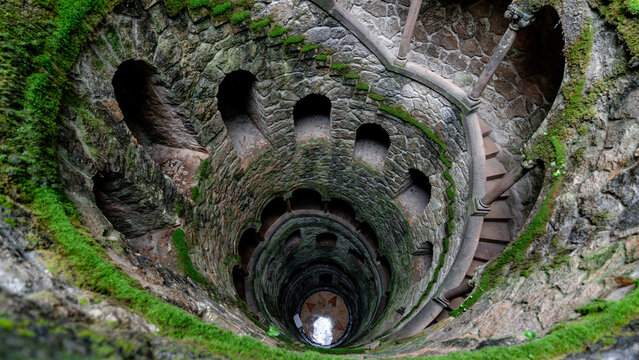 Initiation well at Quinta da Regaleira in Sintra