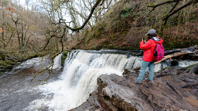 Capturing Sgwd y Pannwr on the Four Falls Trail, Wales
